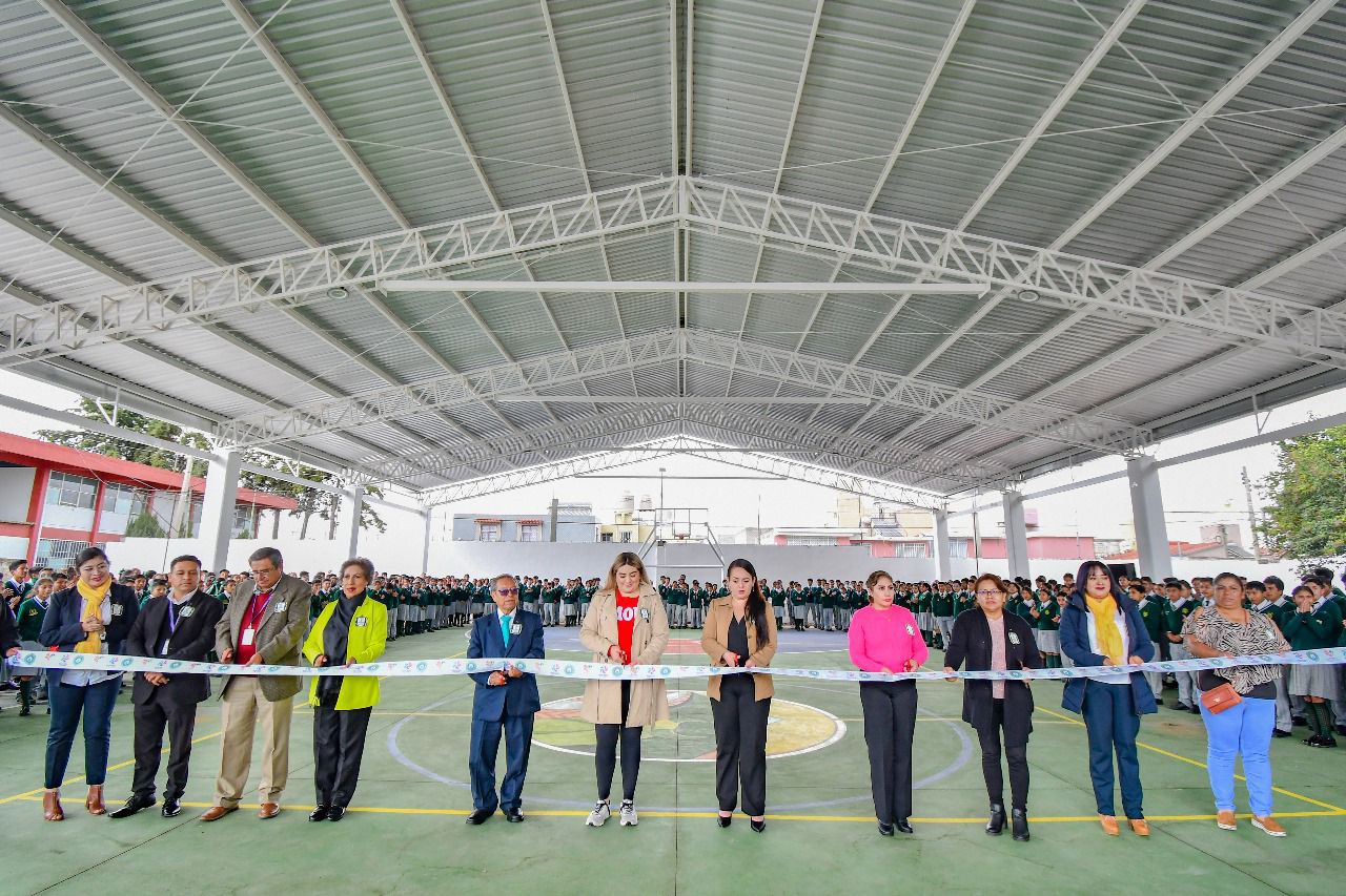 Impulsa gobierno de Huamantla el desarrollo académico con infraestructura digna